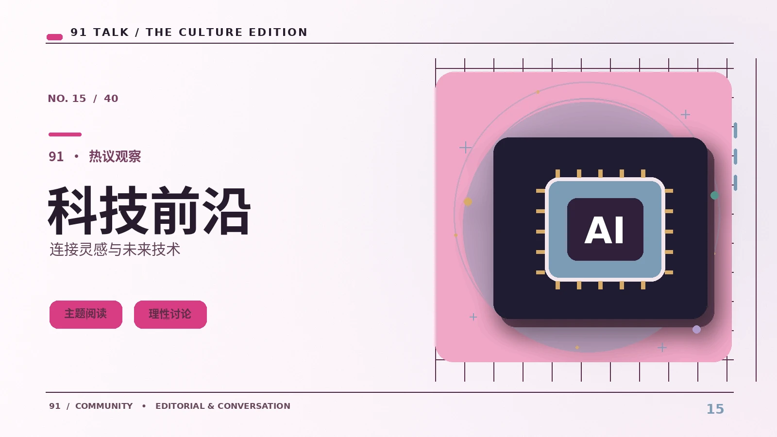 科技话题的背景与边界